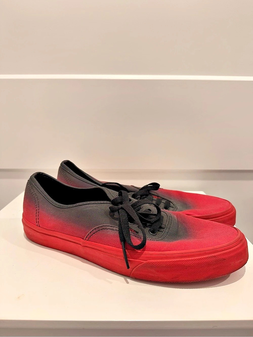 Vans Old Skool Sneakers Red & Black Men's US 10